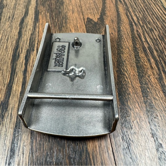 Washed Up Hollywood silver belt buckle - Picture 3 of 3